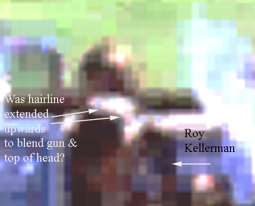 William Greer & Roy Kellerman at moment of Kennedy head shot Nov 22 1963, 12:30 pm Dallas Texas